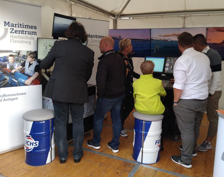 Das Maritime Zentrum auf den Cruise Days